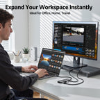 Acer 5-in-1 USB-C Hub | 4K@60Hz HDMI, 5Gbps Data, 100W PD
