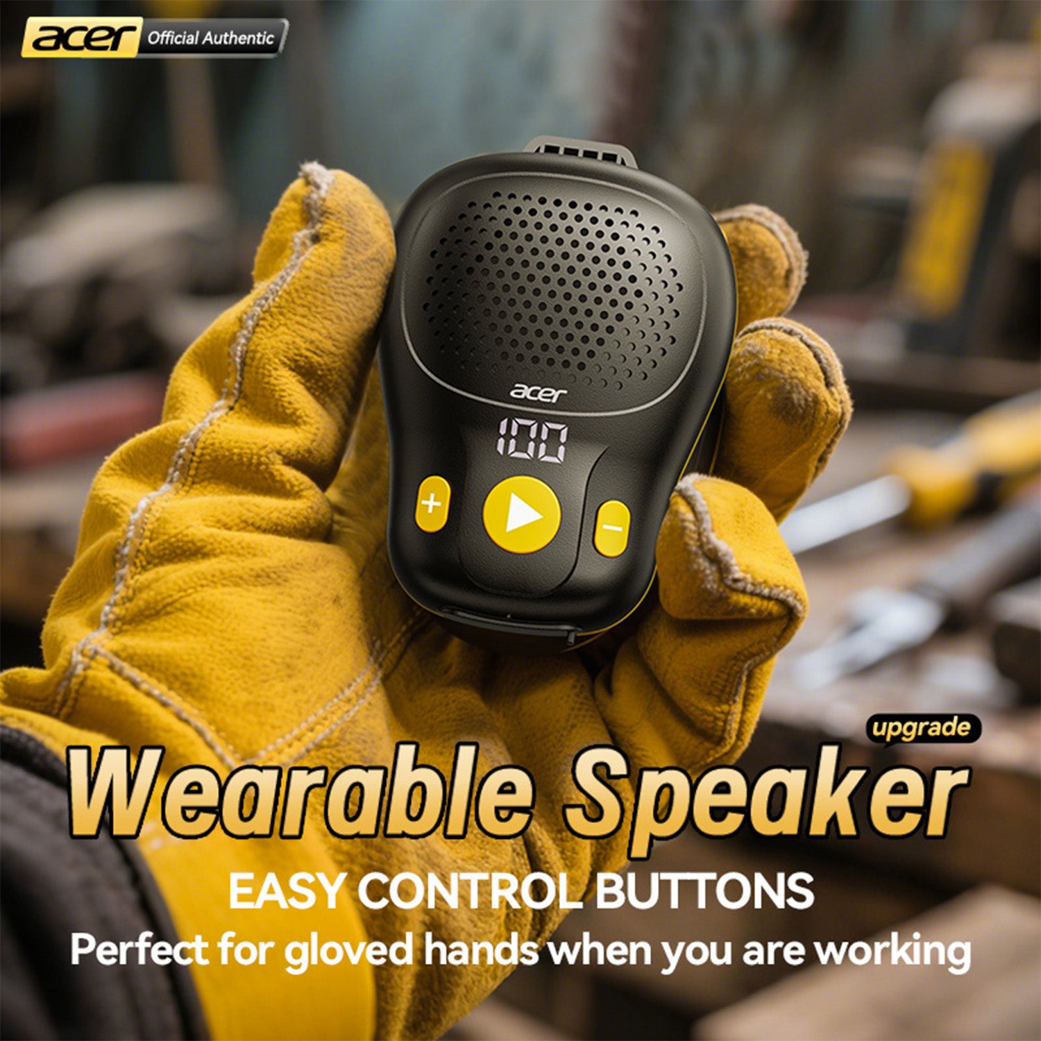 Acer OSK248 Wireless Speakers Small Stature Loud Volume Voice Assistant
